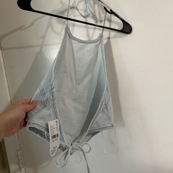 Pacsun Size Medium, Jean Bandana style top - Picture 2 of 6